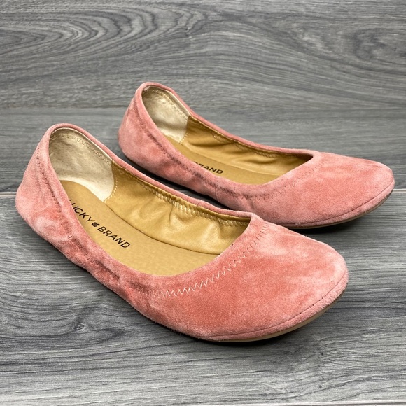 Lucky Brand Shoes - LUCKY BRAND Emmie Pink Ballet Flats size 7M